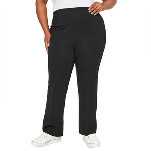 😍SHOW SPECIAL - GEORGE Black Pull On Boot Cut Pants size 16P